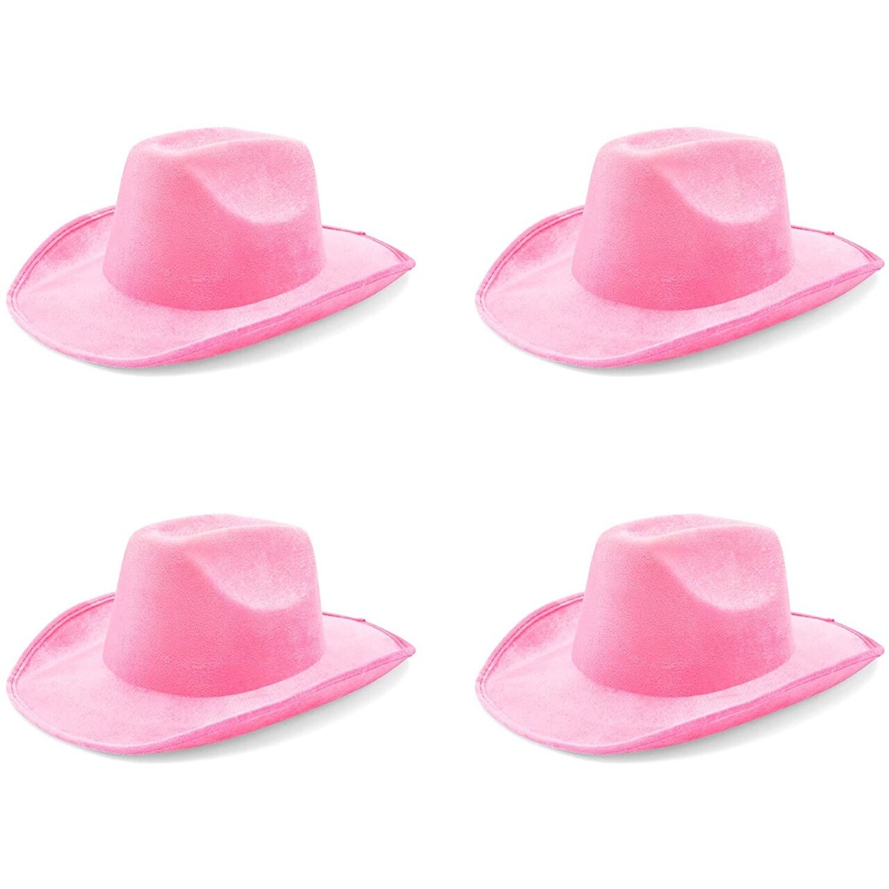 Pink cowgirl hats in top bulk